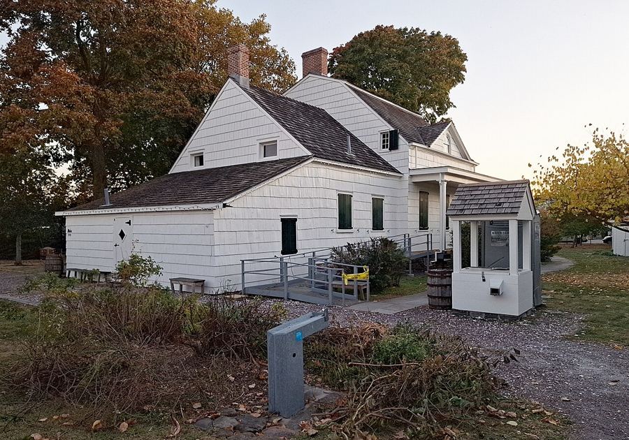 Hendrick I. Lott House (1800, with a 1720 wing), a New York City landmark